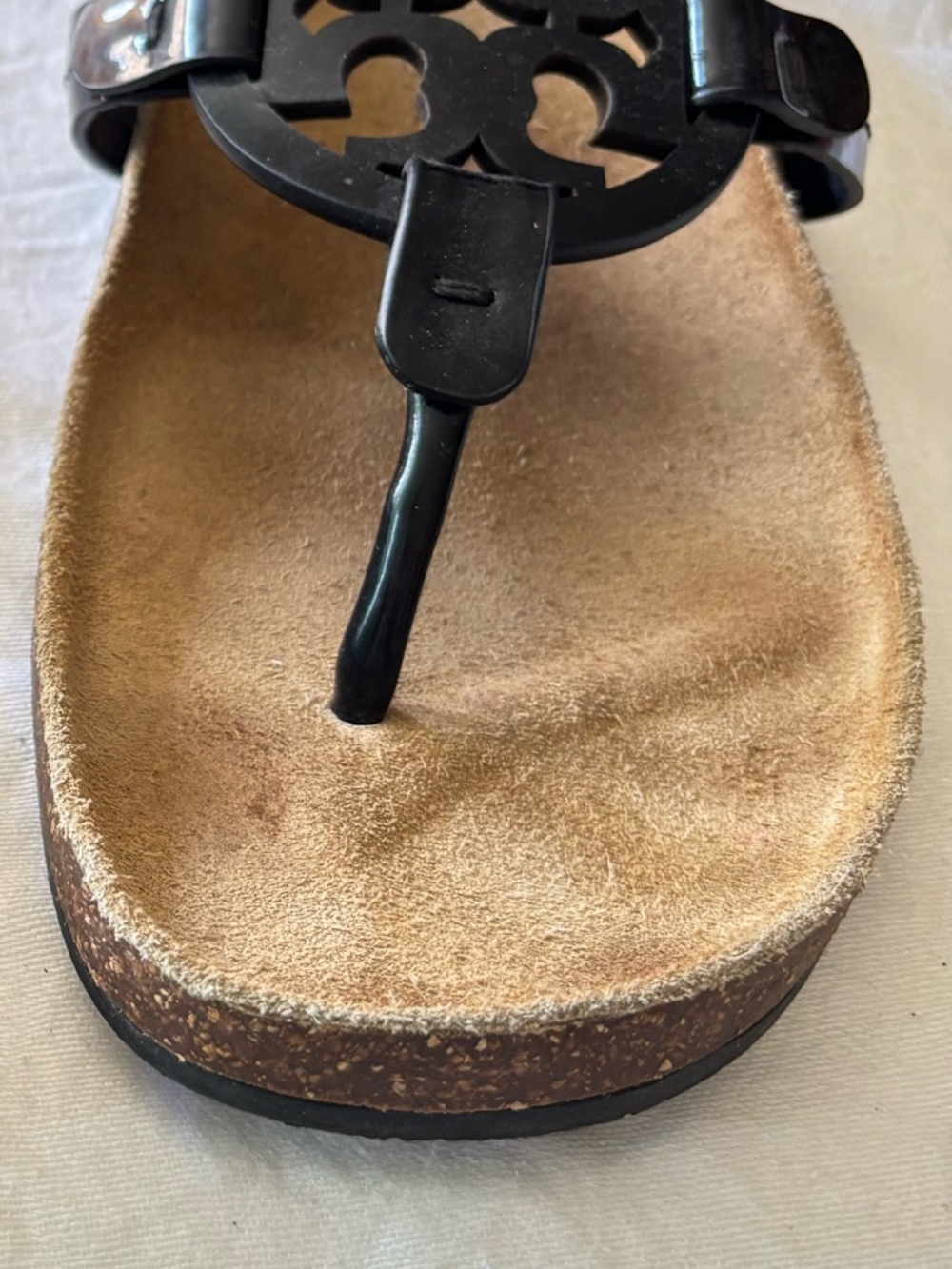 Tory Burch Black/Natural
Miller Cloud Sandals Size 7.5 - Picture 12 of 12